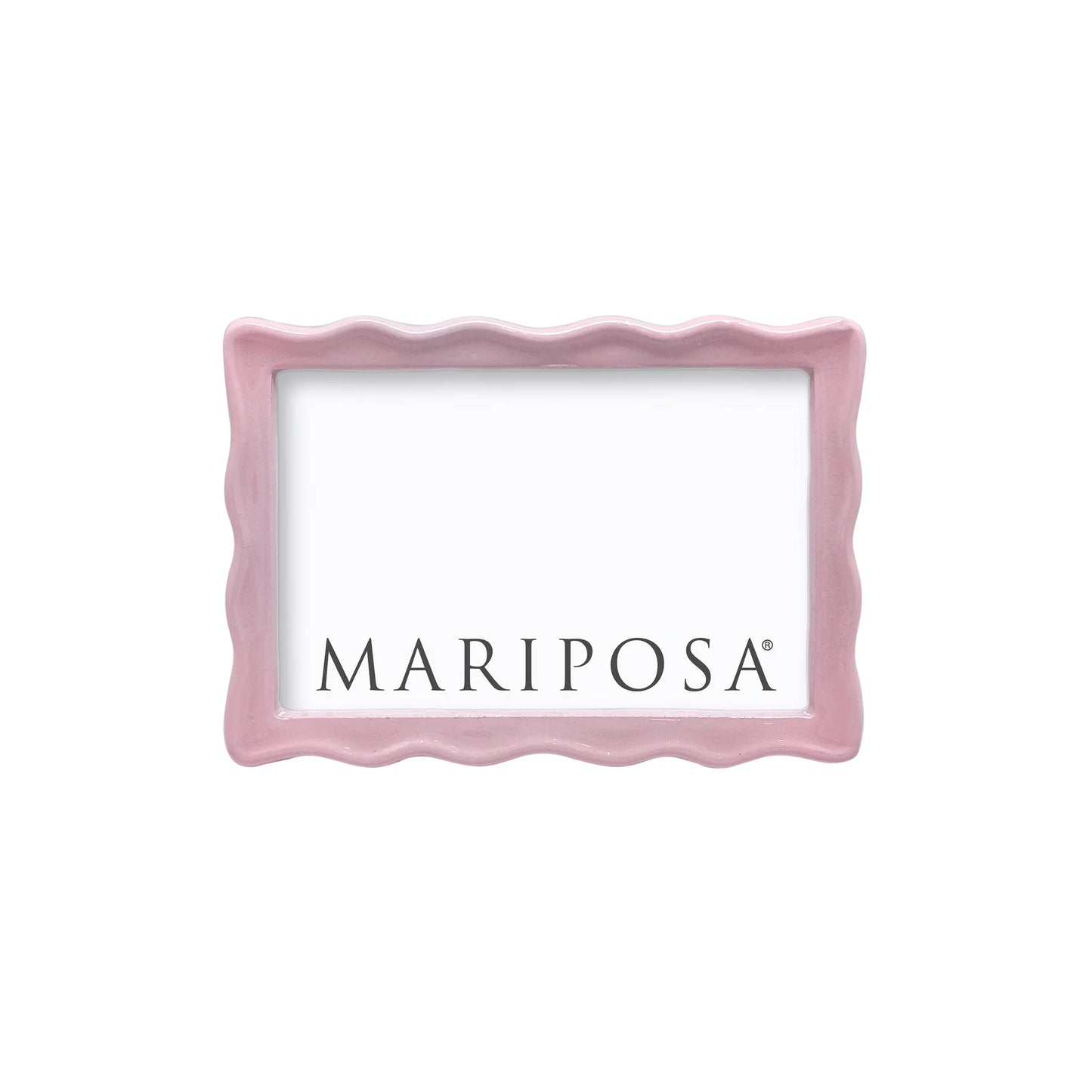 Mariposa pink wavy 4x6 Picture Frame