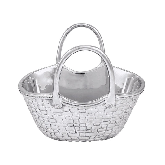 Mariposa Woven Basket Nut Dish