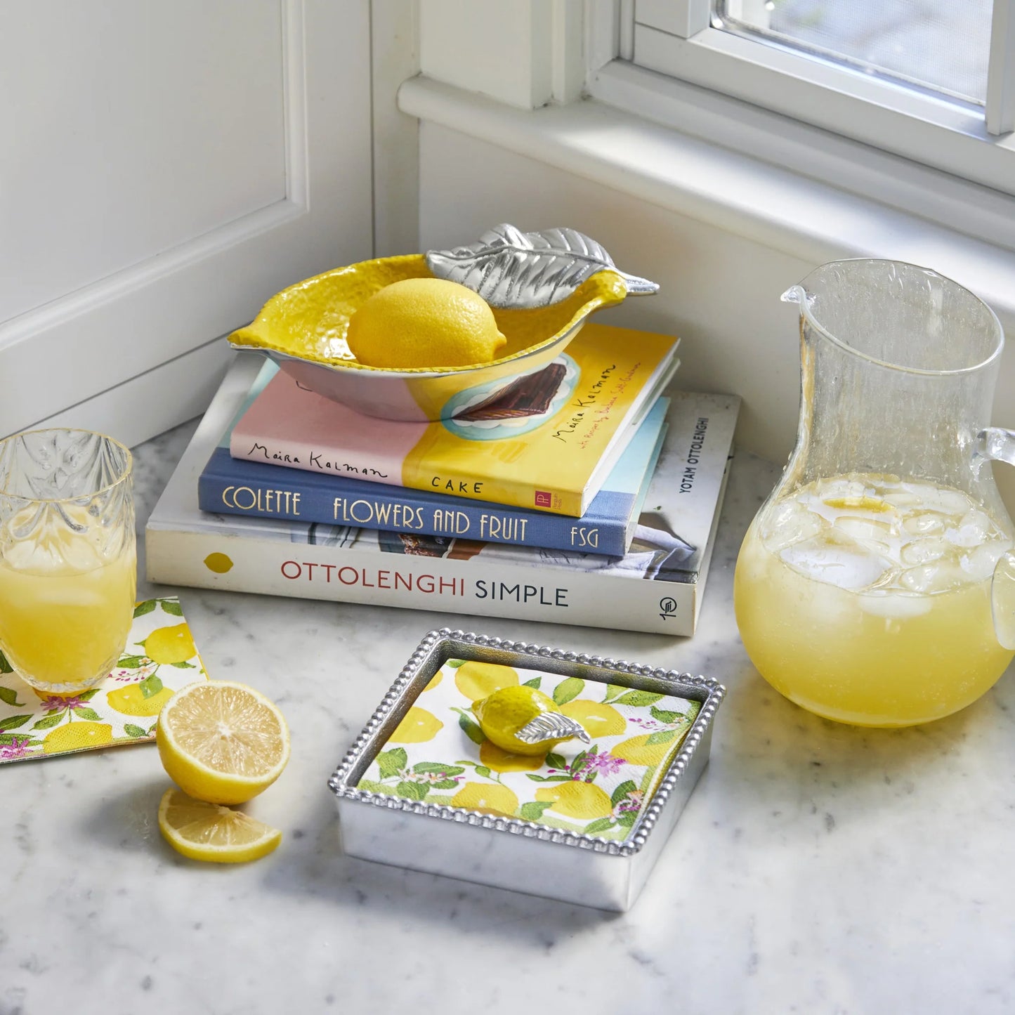 Mariposa Yellow Lemon Sauce Dish