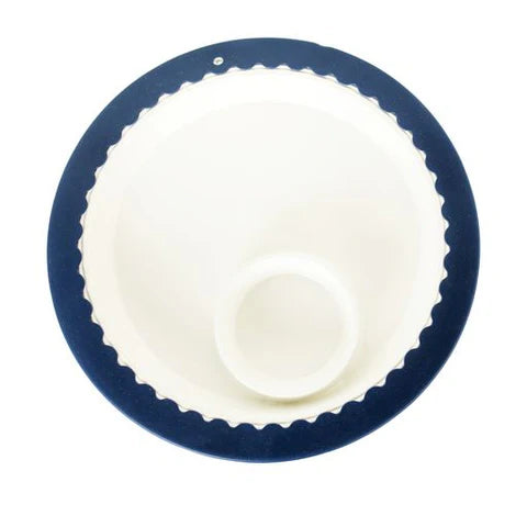 Nora Fleming Melamine Chip and Dip Bowl Band - Navy