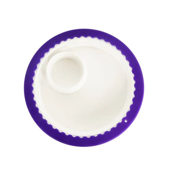 Nora Fleming Melamine Chip and Dip Bowl Band - Purple