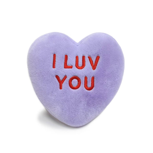 Sweethearts I LUV YOU Convo Heart Warmies - Valentines Gifts