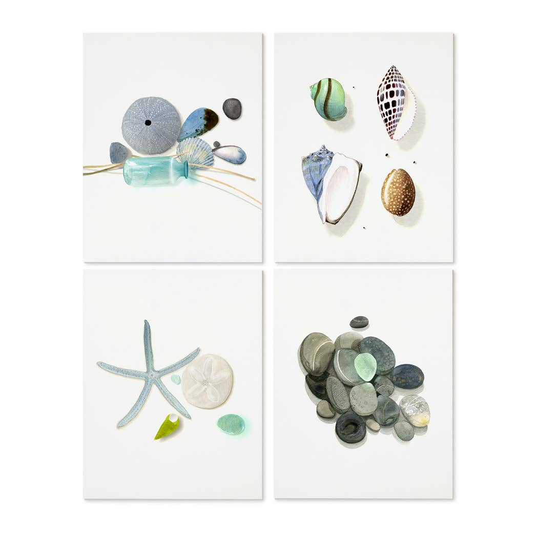 Ocean Hue  -- Note Set - Themed cards, boxed