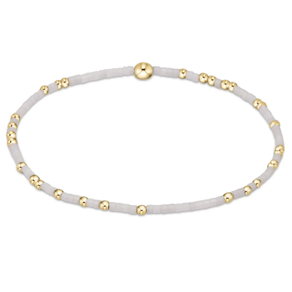 Enewton Jewlery - Gameday Hope Unwritten Bracelet - White - Standard Size