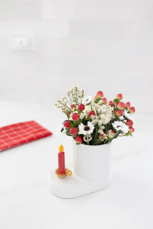 Nora Fleming Light  the Way Candle Mini