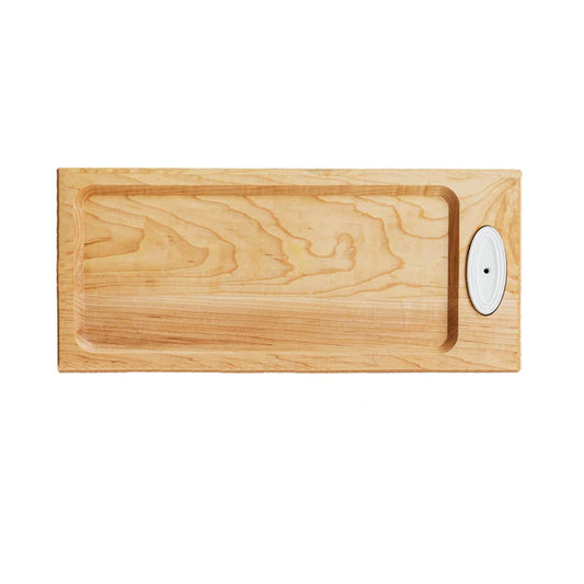 nora fleming maple bread board