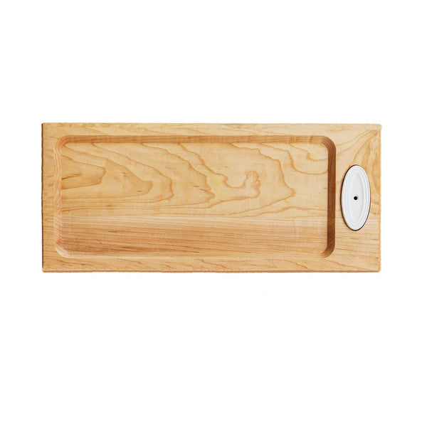 nora fleming maple bread board