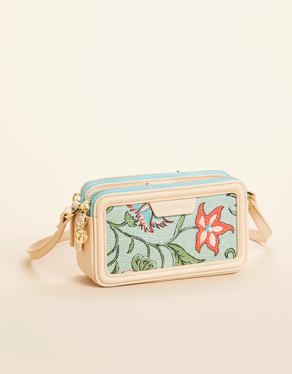 Spartina Rowan Crossbody Hamilton Floral Block Print