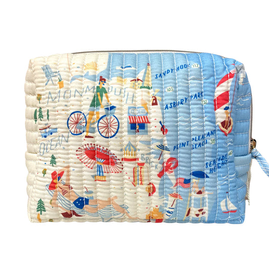 Spartina - Down the Shore Quilted Cosmetic Bag