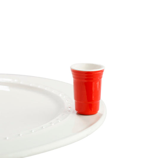 Nora Fleming Red Solo Cup Mini